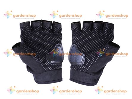 Мотоперчатки YM001-15 (защита) черные L (HM-090)- Фото №2