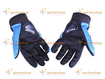 Мотоперчатки синий текстиль XL (HM-046)- Фото №2