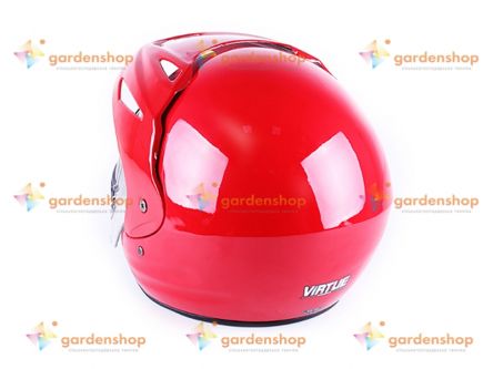 Шлем MD-705H красный M VIRTUE (HM-016)- Фото №2