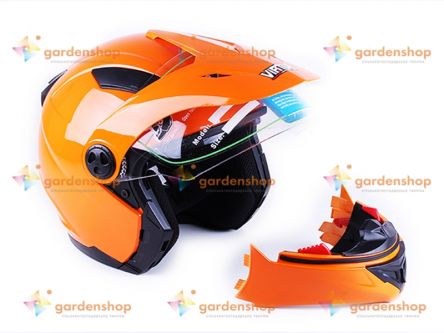 Фото - Шлем MD-900 оранжевый (трансформер) size L - VIRTUE- Фото №5