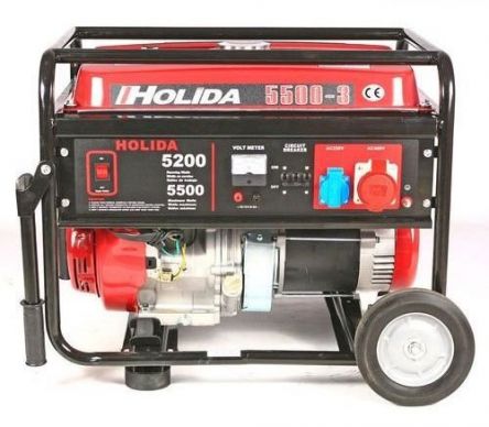 Инверторный генератор Holida WM6000ei (5,5 кВт) цена- Фото №1