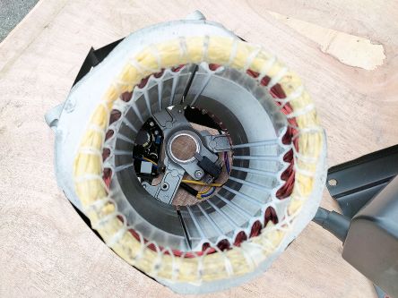 Статор и ротор в сборе генератора 6,5-7,5 кВт на двигатель 190FE (001-AER-6KW)- Фото №2